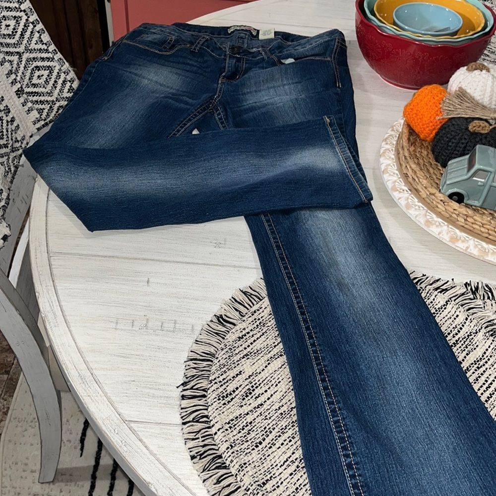 Paris, blue jeans